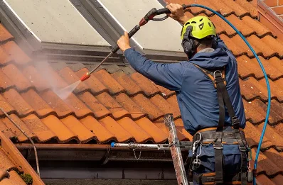 Démoussage et hydrofuge de toiture à Franquevielle